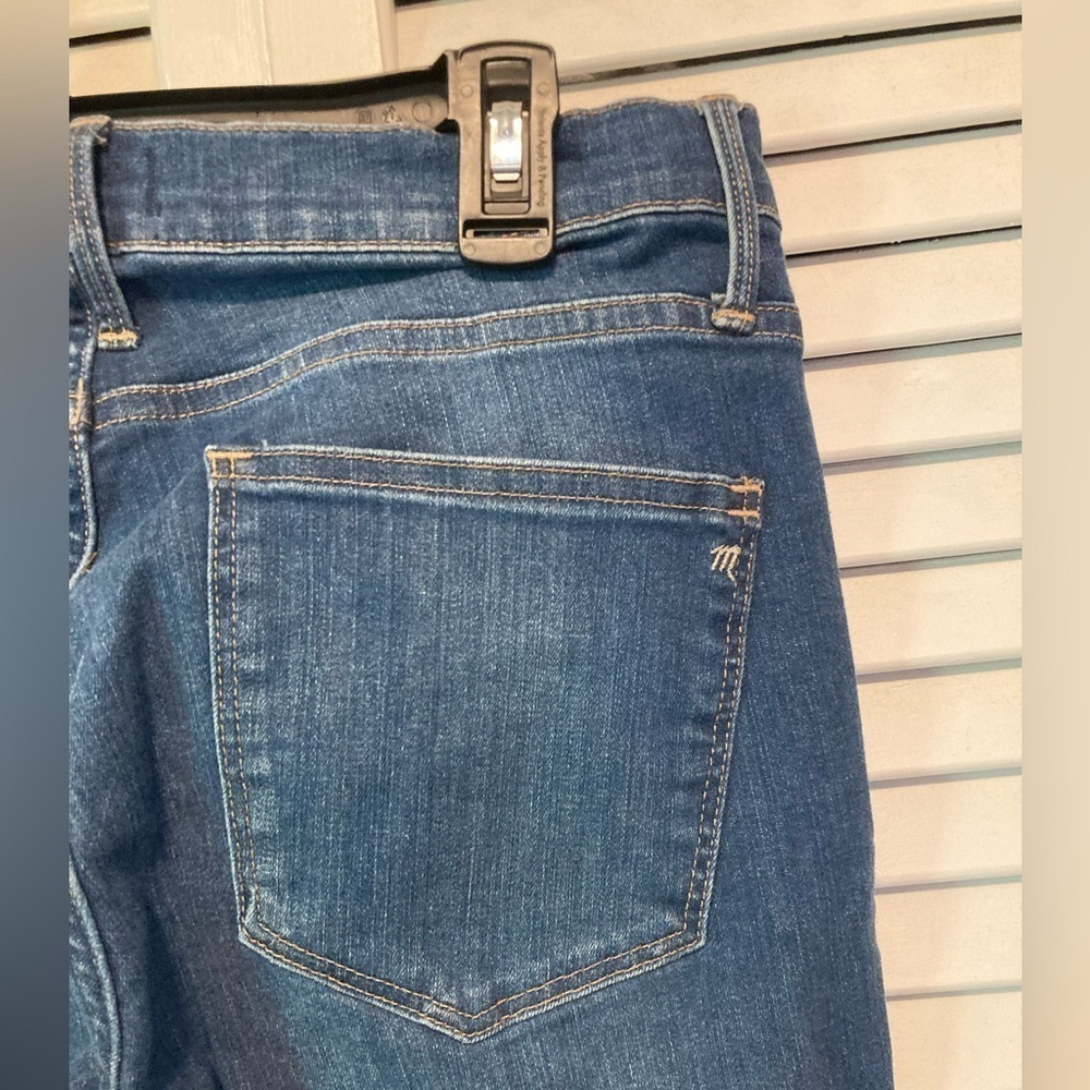 Madewell Blue Skinny Zipper Ankle Denim Jeans Size 30 - Picture 5 of 12